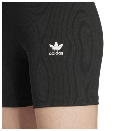 Adidas Γυναικείο σορτς-κολάν Essentials Rib Shorts